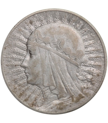 10 złotych Głowa kobiety 1932, stan 3