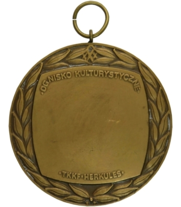 Medal Ognisko Kulturystyczne TKKF Herkules, sygnowany ABW
