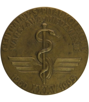 Medal Centralny Szpital Kolejowy w Warszawie
