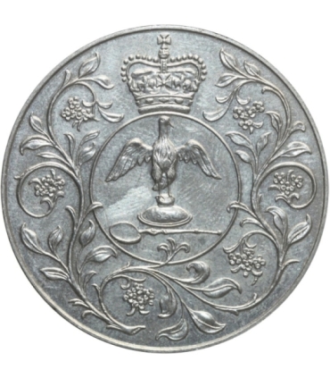 Wielka Brytania 25 pensów 1977 25-lecie panowania