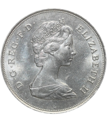 Wielka Brytania, 25 pensów 1981, Ślub księcia Karola i księżnej Diany