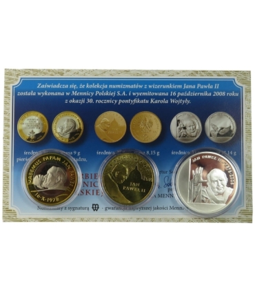 Zestaw "Jan Paweł II - 30 rocznica pontyfikatu"