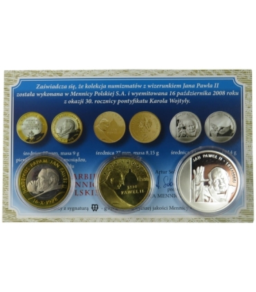 Zestaw "Jan Paweł II - 30 rocznica pontyfikatu"