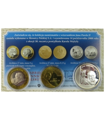Zestaw "Jan Paweł II - 30 rocznica pontyfikatu"