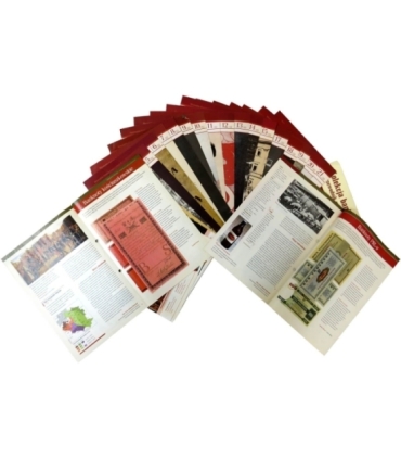 Zestaw reprintów / reprodukcji rzadkich polskich banknotów obiegowych w etui