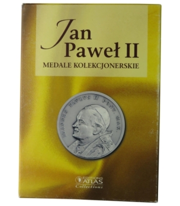 Zestaw 6 medali kolekcjonerskich w etui - Jan Paweł 2