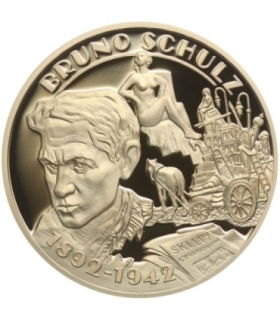 Medal, Wielcy Polacy, Bruno Schulz 1892 - 1942