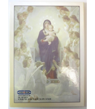 Zestaw 2 medali: matka Boska Częstochowa + Matka Boska Lourdes