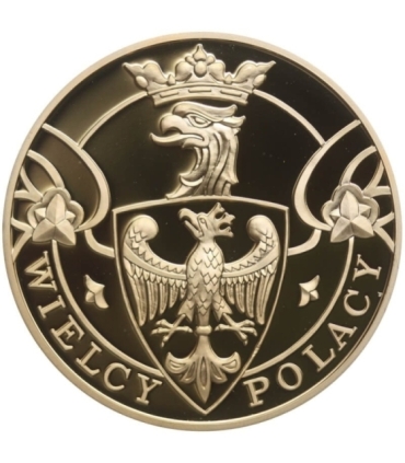 Medal, Wielcy Polacy, Jan III Sobieski 1629 _ 1696