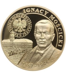 Medal, Wielcy Polacy, Ignacy Mościcki 1867 - 1946