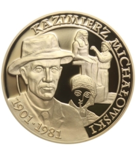 Medal, Wielcy Polacy, Kazimierz Michałowski 1901 - 1981