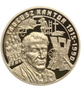 Medal, Wielcy Polacy, Tadeusz Kantor 1915 - 1990