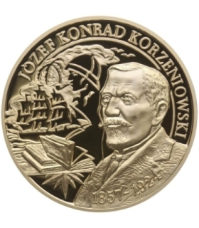 Medal, Wielcy Polacy, Józef Konrad Korzeniowski 1857 - 1924