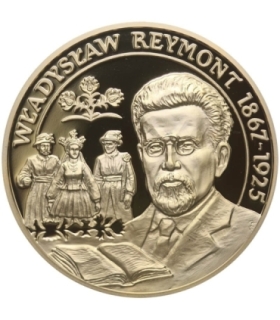 Medal, Wielcy Polacy, Władysław Reymont 1867 - 1925