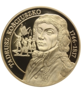 Medal, Wielcy Polacy, Tadeusz Kościuszko 1746 - 1817