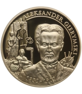 Medal, Wielcy Polacy, Aleksander Gierymski 1850 - 1901