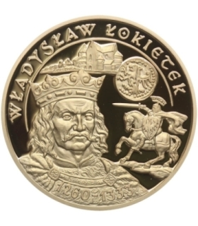 Medal, Wielcy Polacy, Władysław Łokietek 1260 - 1333