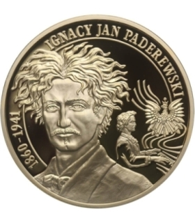 Medal, Wielcy Polacy, Ignacy Jan Paderewski 1860 - 1941