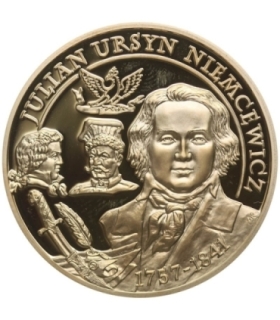 Medal, Wielcy Polacy, Julian Ursyn Niemcewicz 1757 - 1841