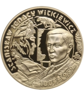 Medal, Wielcy Polacy, Stanisław Ignacy Witkiewicz 1885 - 1959