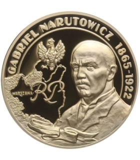 Medal, Wielcy Polacy, Gabriel Narutowicz 1865 - 1922