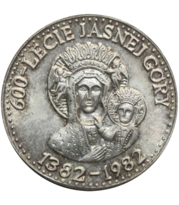 Medal Jan Paweł 600 lecie jasnej góry