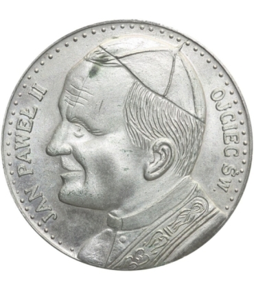 Medal 1979 Jan Paweł 2, Gniezno, Częstochowa, Warszawa, Kraków