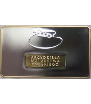 Medal Jacek Malczewski - Hamlet Polski portret Aleksandra Wielkiego 1903 (Arcydzieła Malarstwa Polskiego)