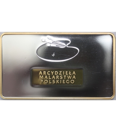 Medal Jan Matejko 1838-1893 - Bitwa pod Grunwaldem 1878 (Arcydzieła Malarstwa Polskiego)