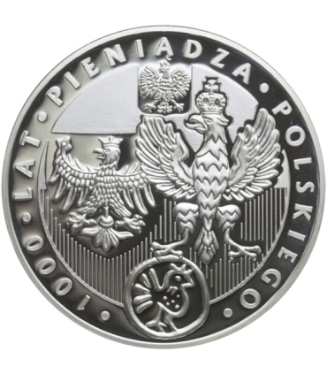Medal,1000 lat pieniądza Polskiego, Jagiellonowie na tronie