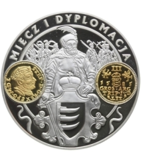 Medal.1000 lat pieniądza Polskiego, Miecz i dyplomacja