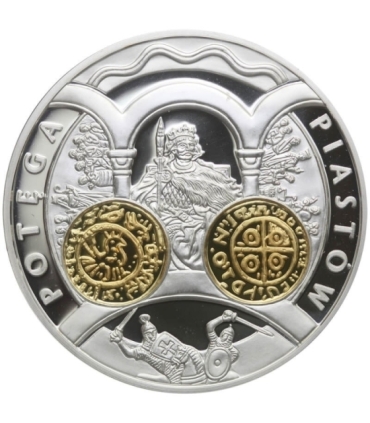 Medal,1000 lat pieniądza Polskiego, Potęga Piastów