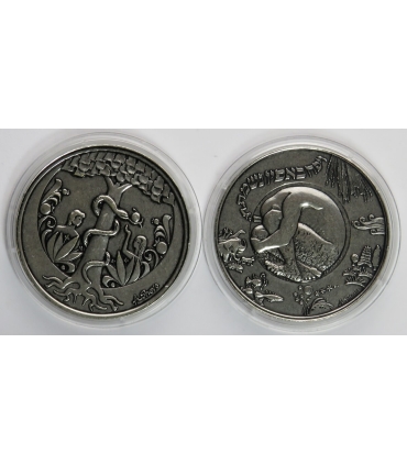 Lot: Medal Biblia - Najważniejsza Księga Chrześcijaństwa, każda inna