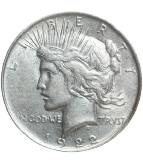 USA, 1 dolar 1922, Peace Dollar, Filadelfia, stan 3