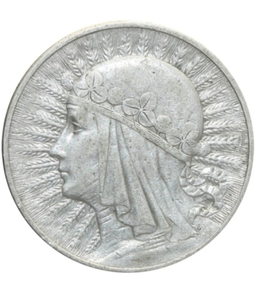10 złotych Głowa kobiety 1932, stan 3