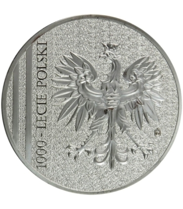 Numizmat 1000-lecie Polski - odzyskanie niepodległości, certyfikat