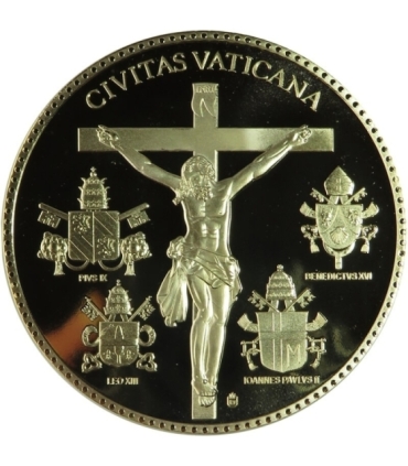 Zestaw 3 medali Civitas vaticana, każdy inny
