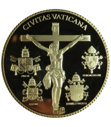 Zestaw 3 medali Civitas vaticana, każdy inny