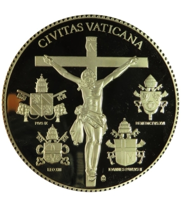 Zestaw 3 medali Civitas vaticana, każdy inny