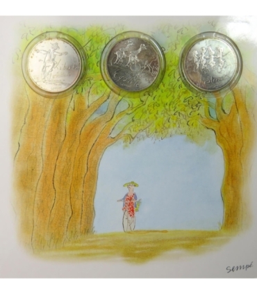 Francja 12 x 10 euro, 2014, Liberte Egalite Fraternite, Srebro