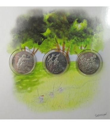 Francja 12 x 10 euro, 2014, Liberte Egalite Fraternite, Srebro