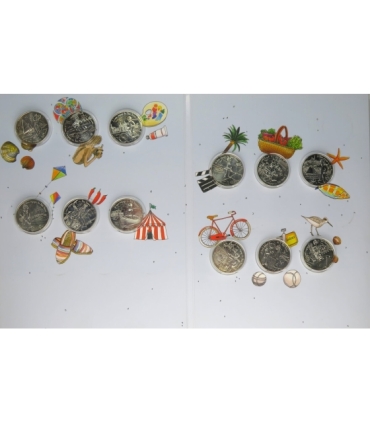 Francja 24 x 10 euro, 2016, Mały książę, srebro