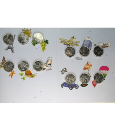 Francja 24 x 10 euro, 2016, Mały książę, srebro