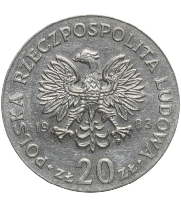 20 zł Marceli Nowotko 1983, stan 2