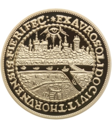 Replika  Dwudukat Toruński Korybuta Wiśniowieckiego, platerowana