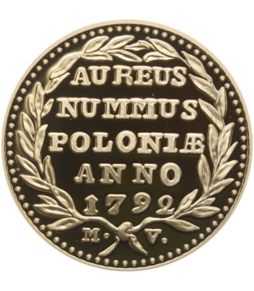 Replika  Dukat Stanisława Augusta, platerowana