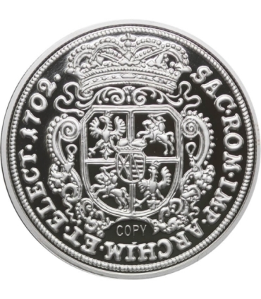 Replika  Talar Augusta II z 1702 roku, platerowana