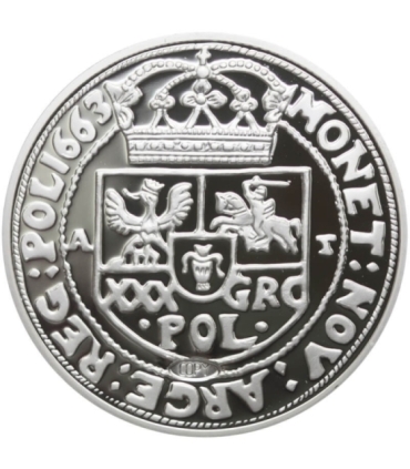 Replika  Tymf Jana Kazimierza , platerowana