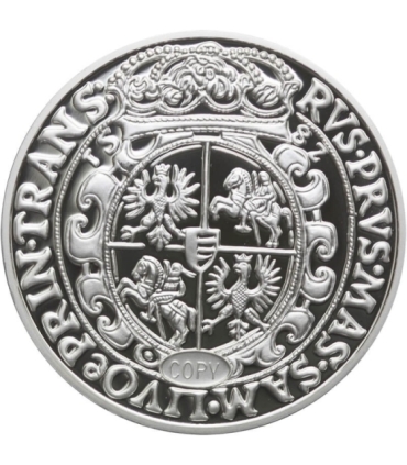 Replika  Talar Stefana Batorego, platerowana