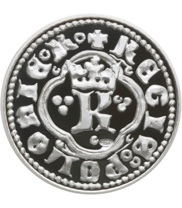 Replika  Kwartnik Ruski Kazimierza III Wielkiego, platerowana